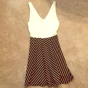 Black and white dress